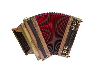 Steirische Harmonika WoidBua Premium Zirikote G C F B 